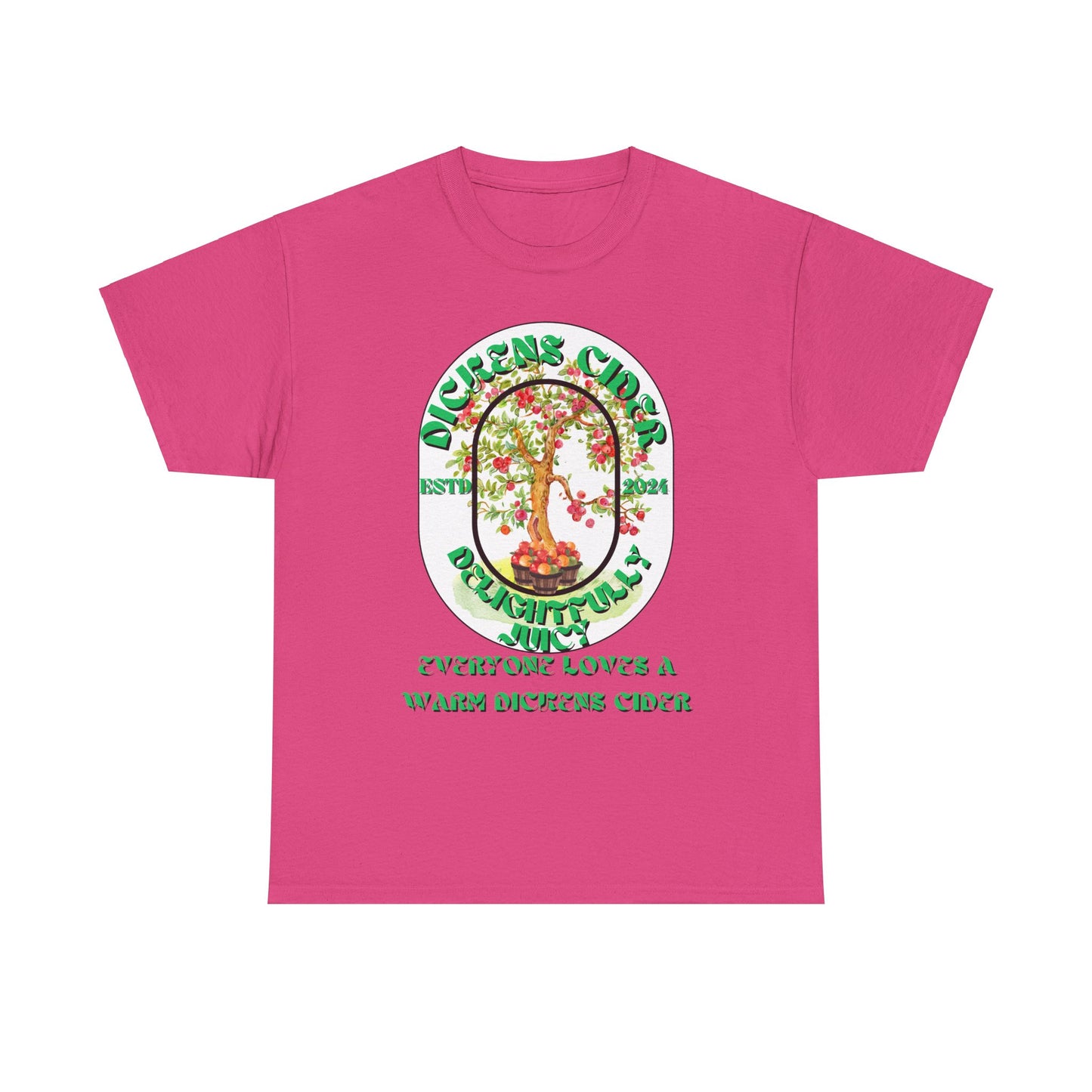 Dickens Cider Unisex Heavy Cotton Tee