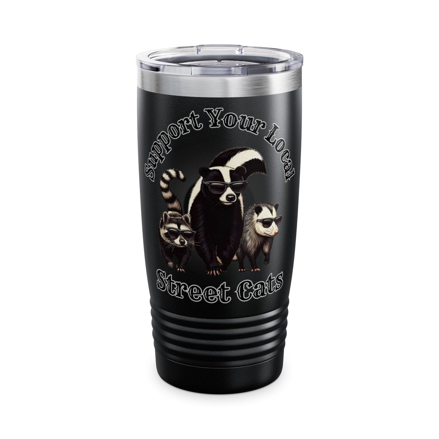 Street Cats Ringneck Tumbler, 20oz