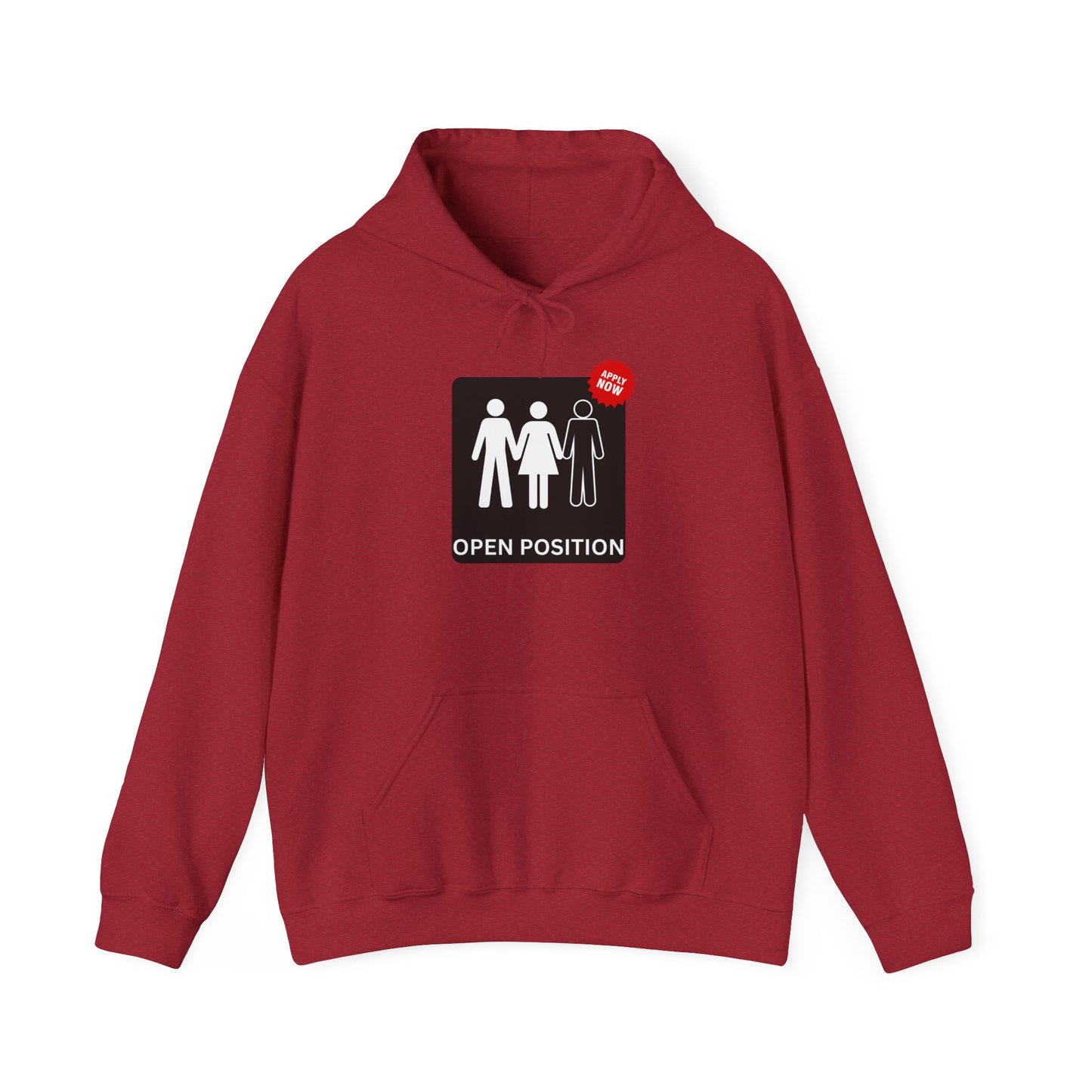 Open Position Unisex Heavy Blend™ Hooded Sweatshirt