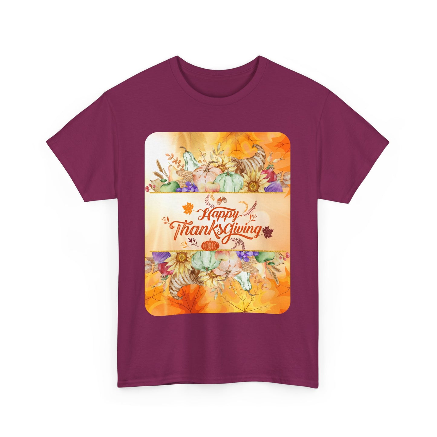 Thanksgiving Unisex Heavy Cotton Tee