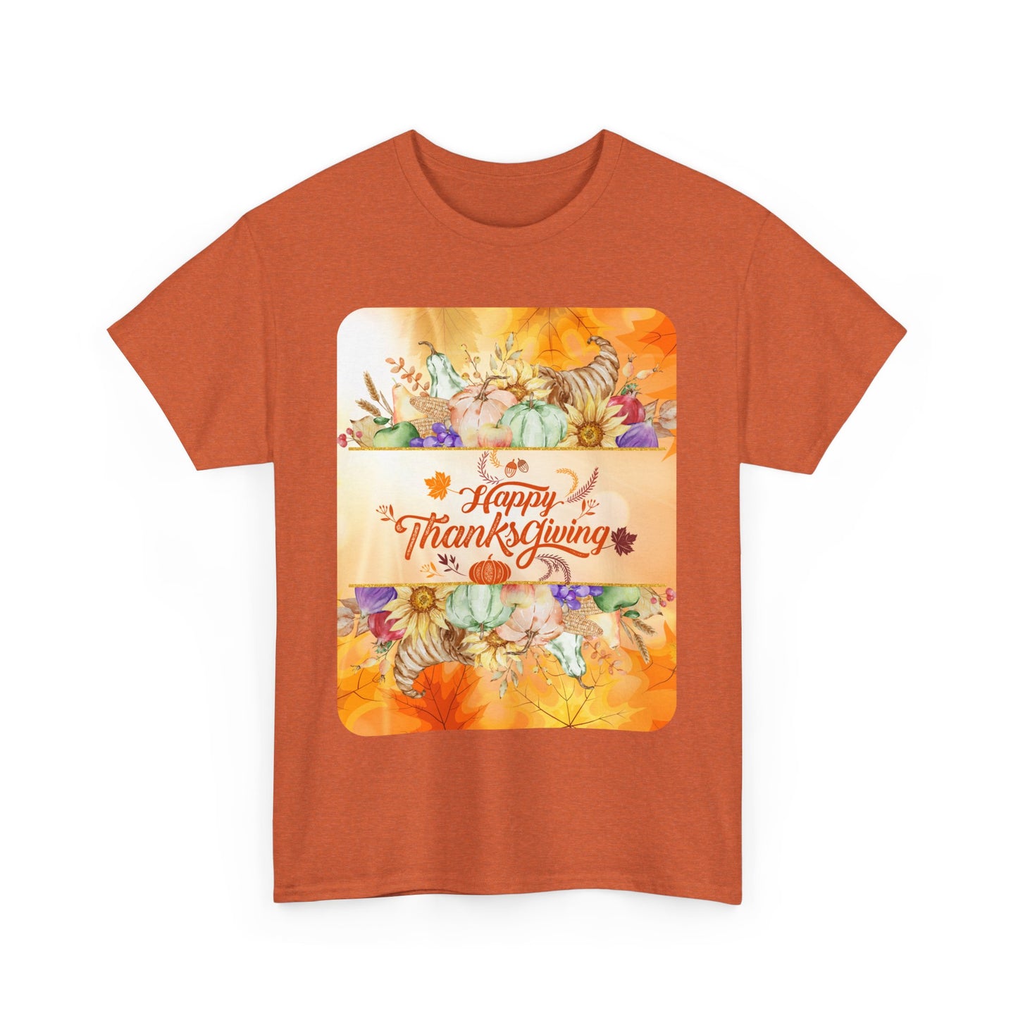Thanksgiving Unisex Heavy Cotton Tee