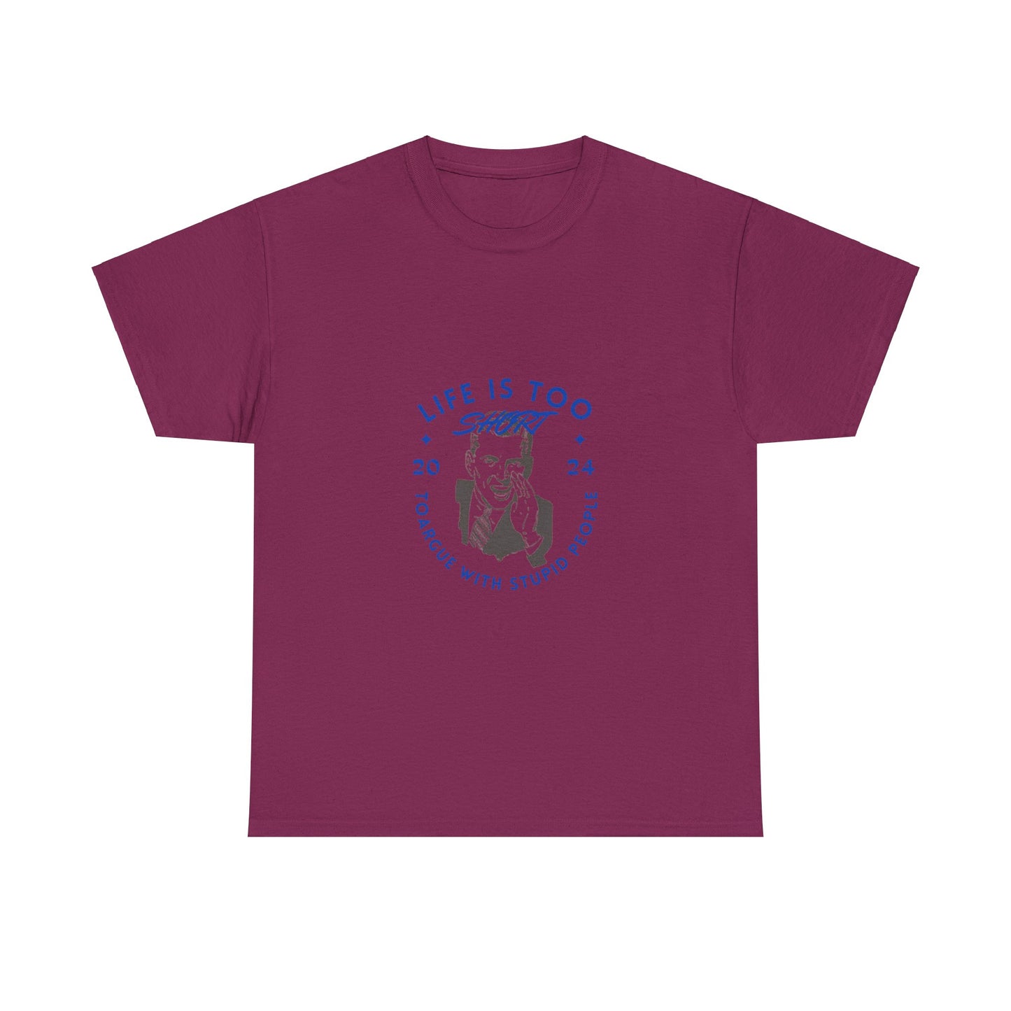 Lifes too short Unisex Heavy Cotton Tee