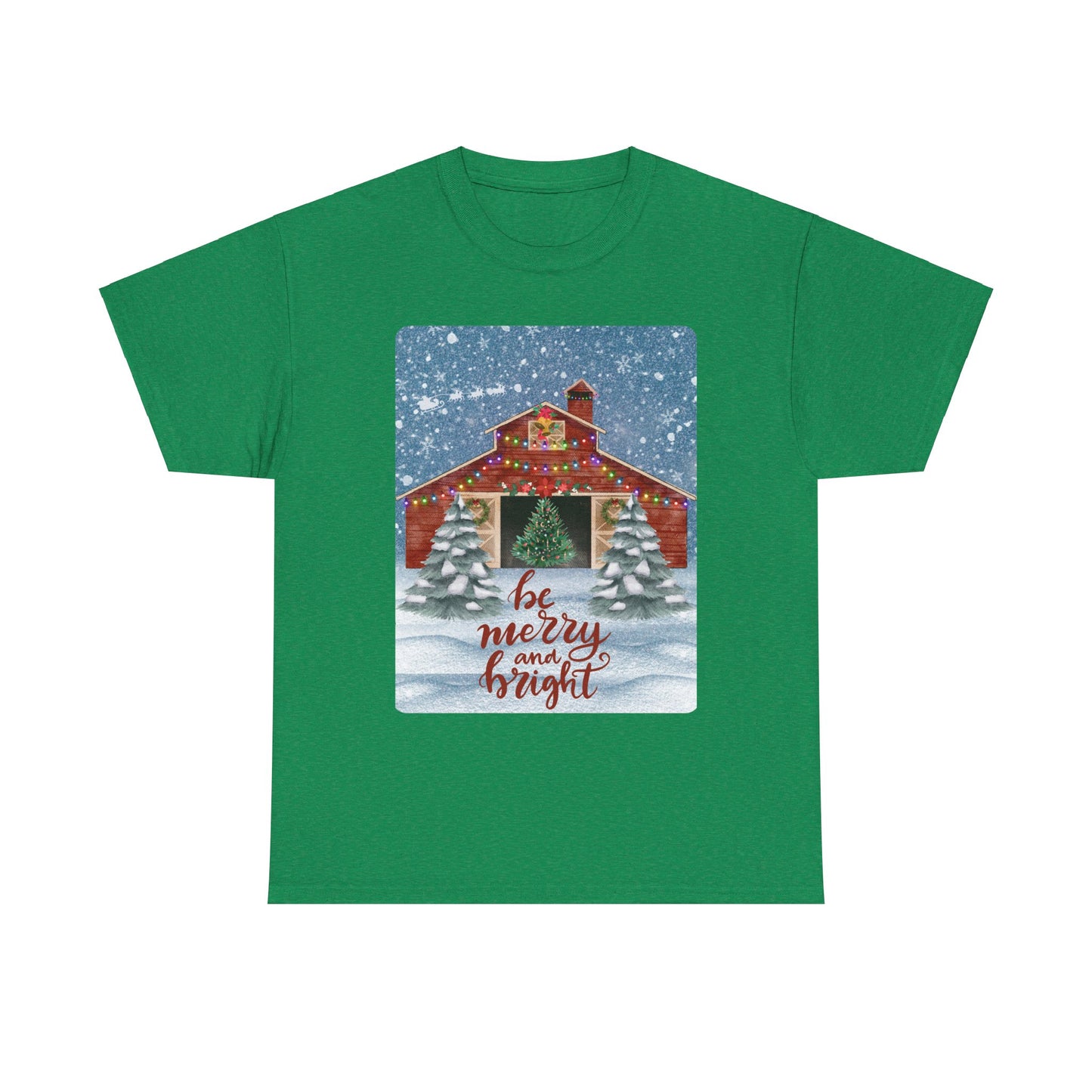 Be Merry Unisex Heavy Cotton Tee