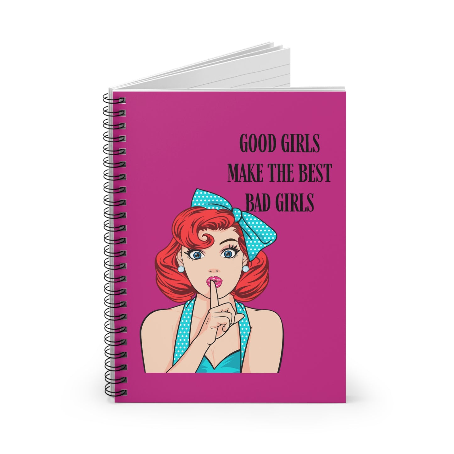 Good Girls Make Spiral Notebook - Ruled Line
