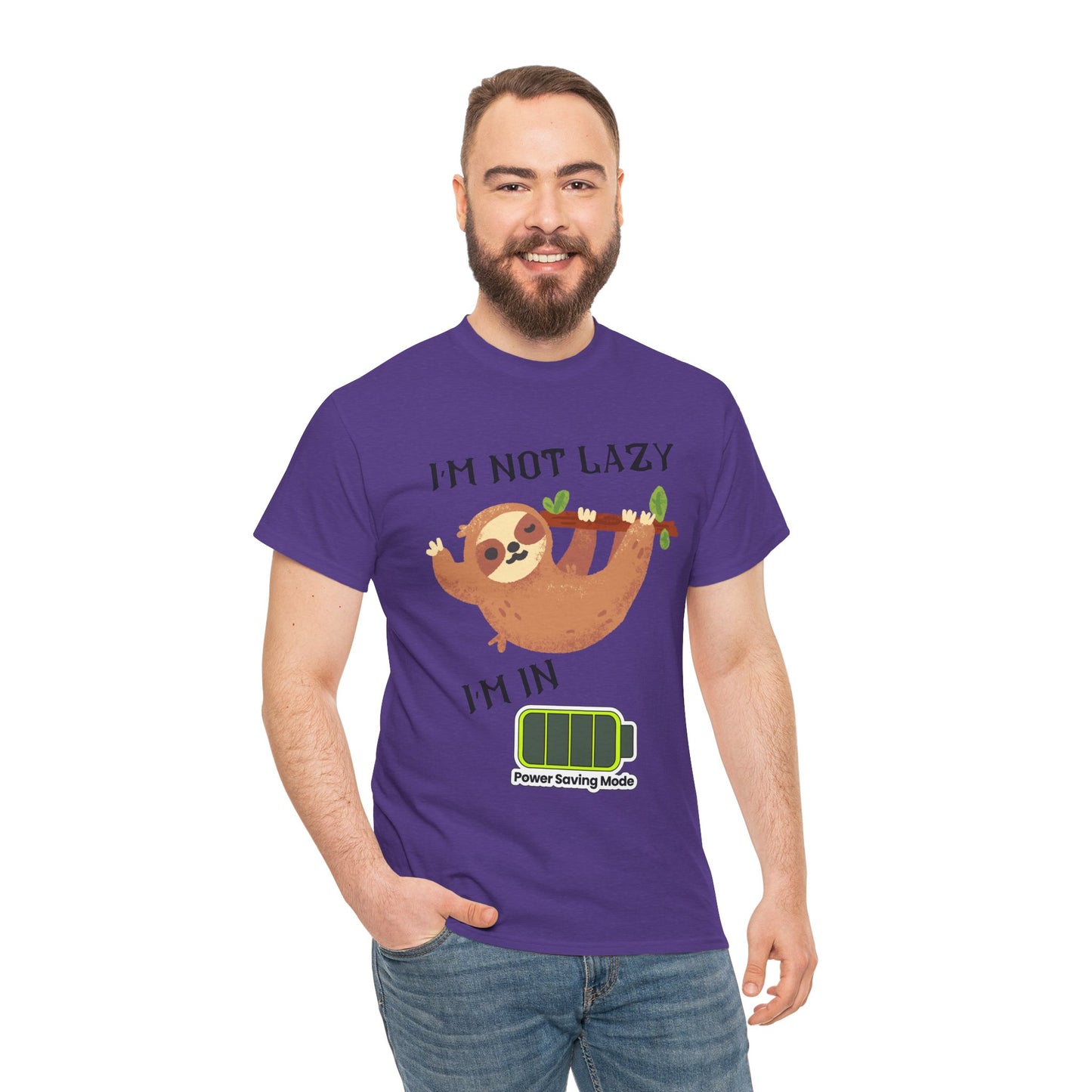 Not Lazy Unisex Heavy Cotton Tee