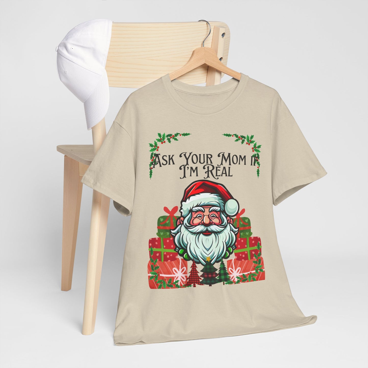 Ask your Mom Unisex Heavy Cotton Tee
