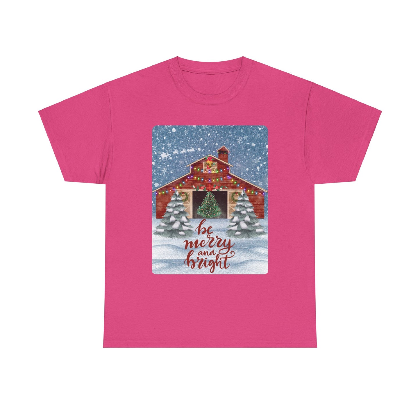 Be Merry Unisex Heavy Cotton Tee