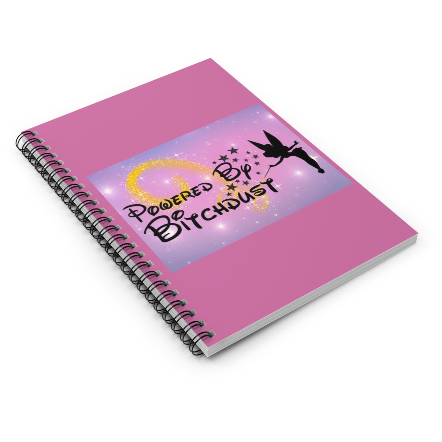 Power By Spiral Notebook - Ruled Line