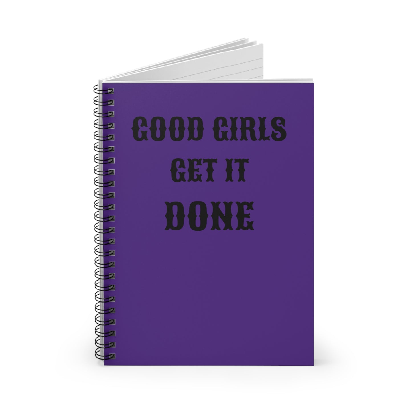 Good Girls Spiral Notebook - Ruled Line