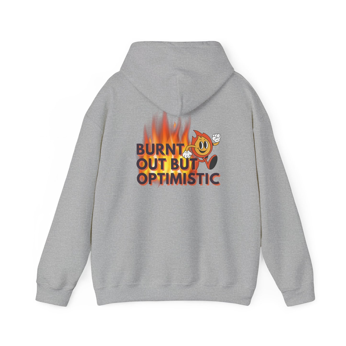 Burnt out Unisex Heavy Blend™ Hooded Sweatshirt