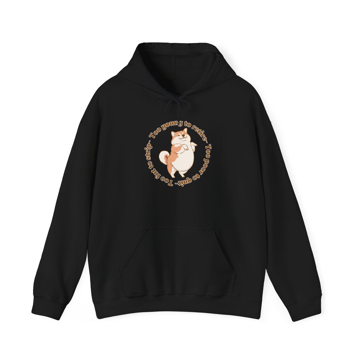 Too Young Unisex Heavy Blend™ Hooded Sweatshirt