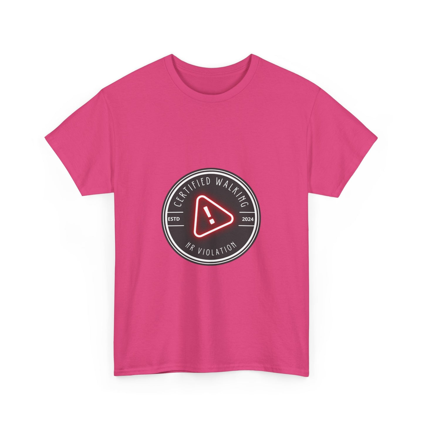 certified walking Unisex Heavy Cotton Tee
