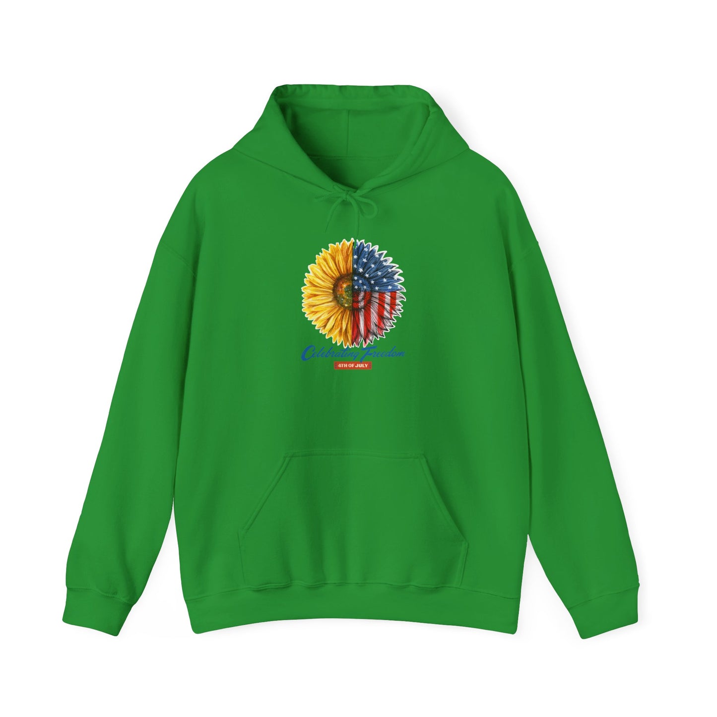 Sunflower American Flag Apparel