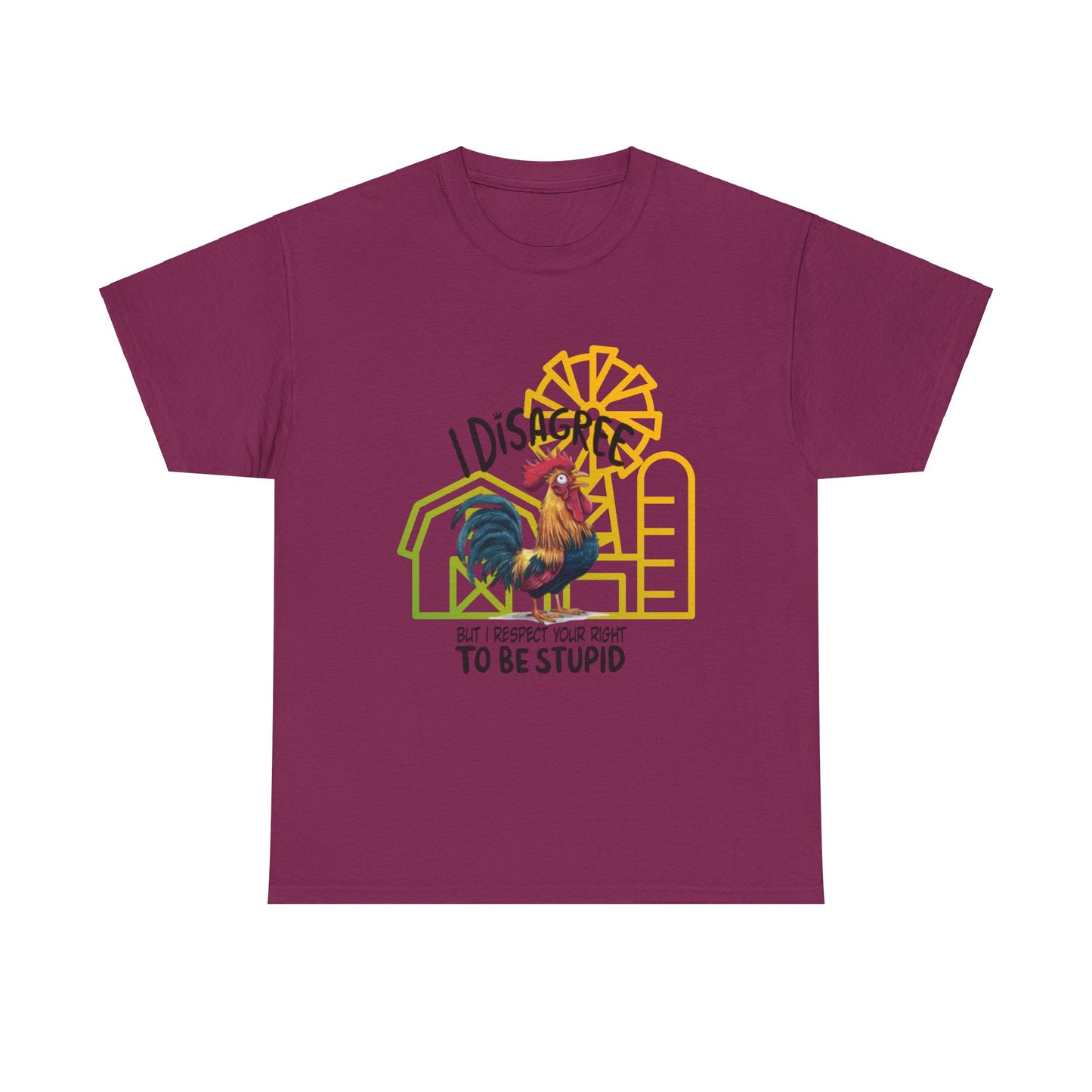 I Disagree Unisex Heavy Cotton Tee