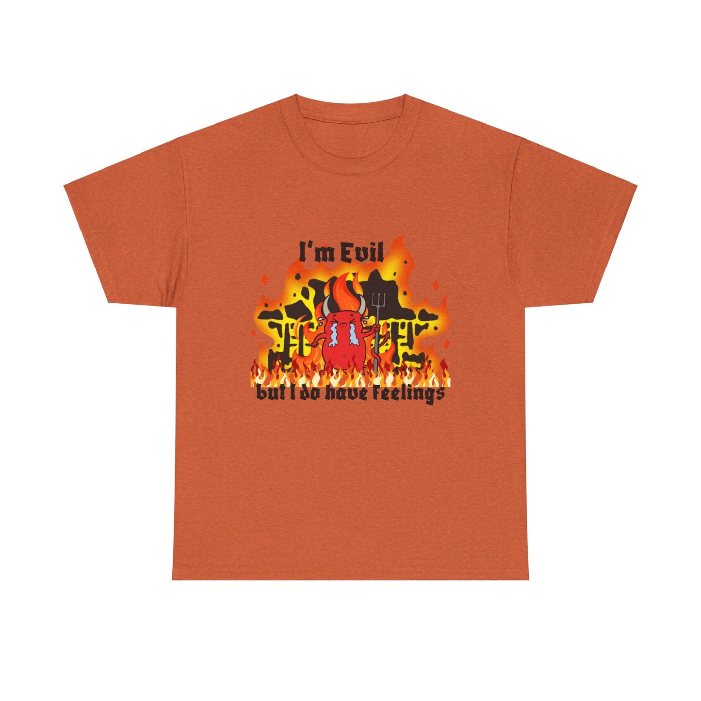 I'm evil Unisex Heavy Cotton Tee