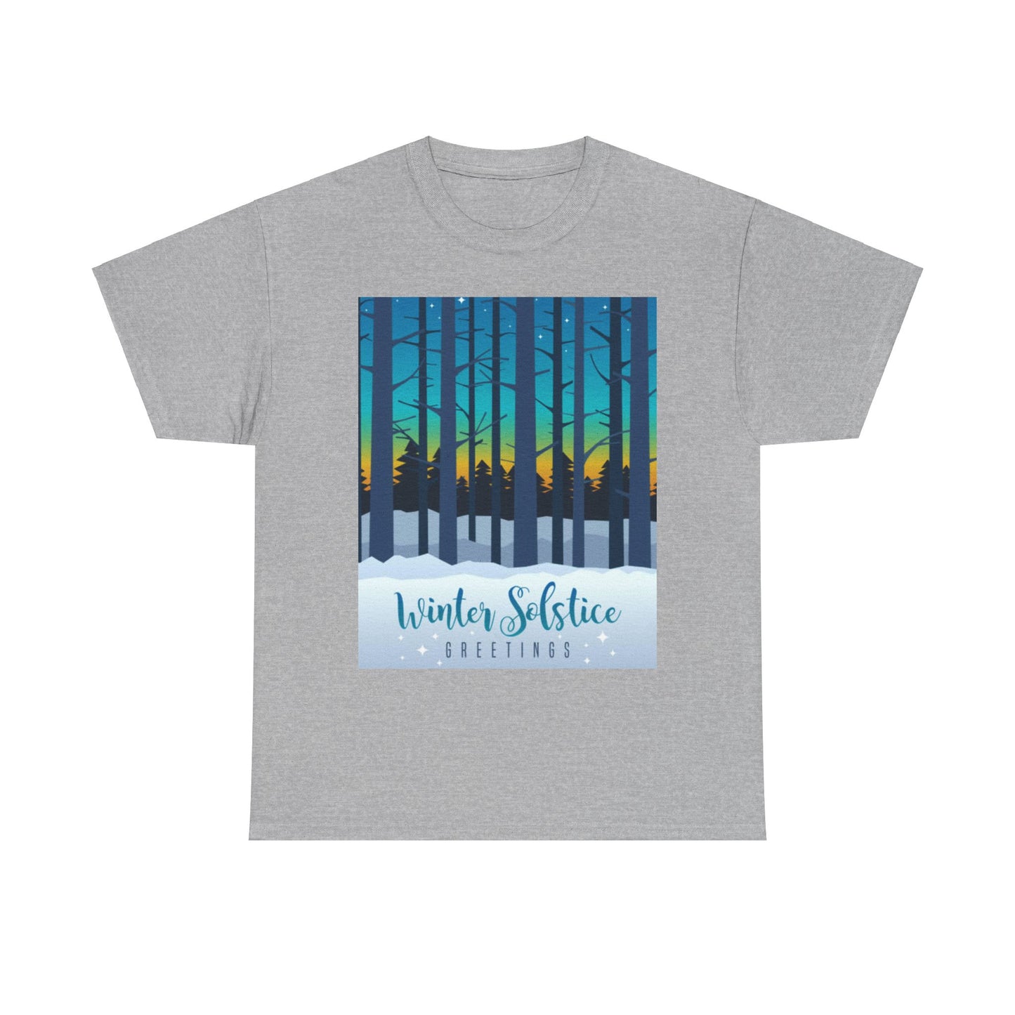 Winter Solstice Unisex Heavy Cotton Tee