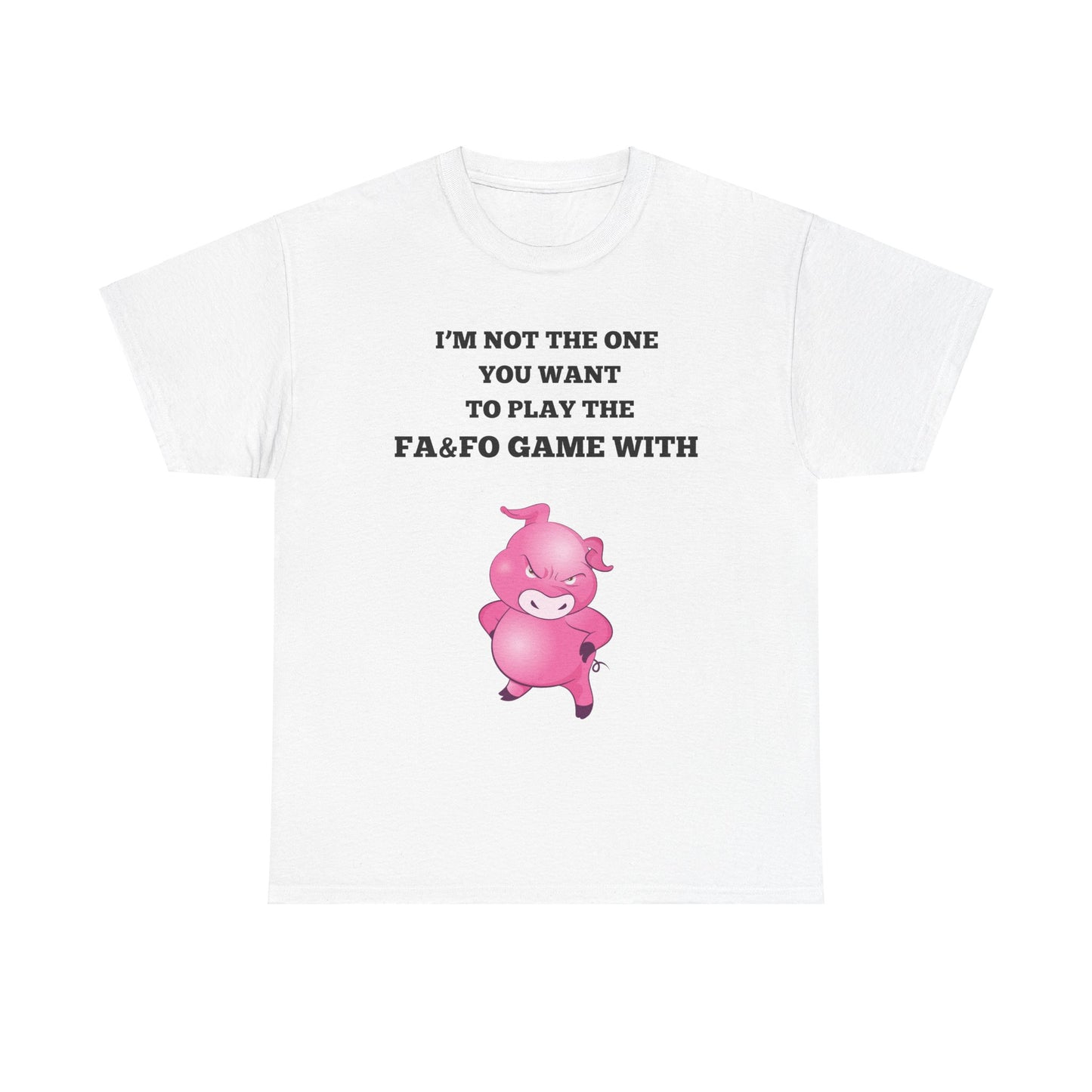 I'm Not The One To Play Unisex Heavy Cotton Tee
