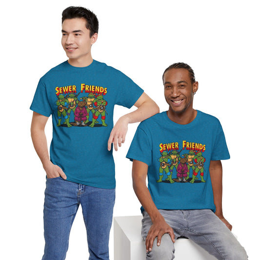 Sewer Friends Unisex Heavy Cotton Tee