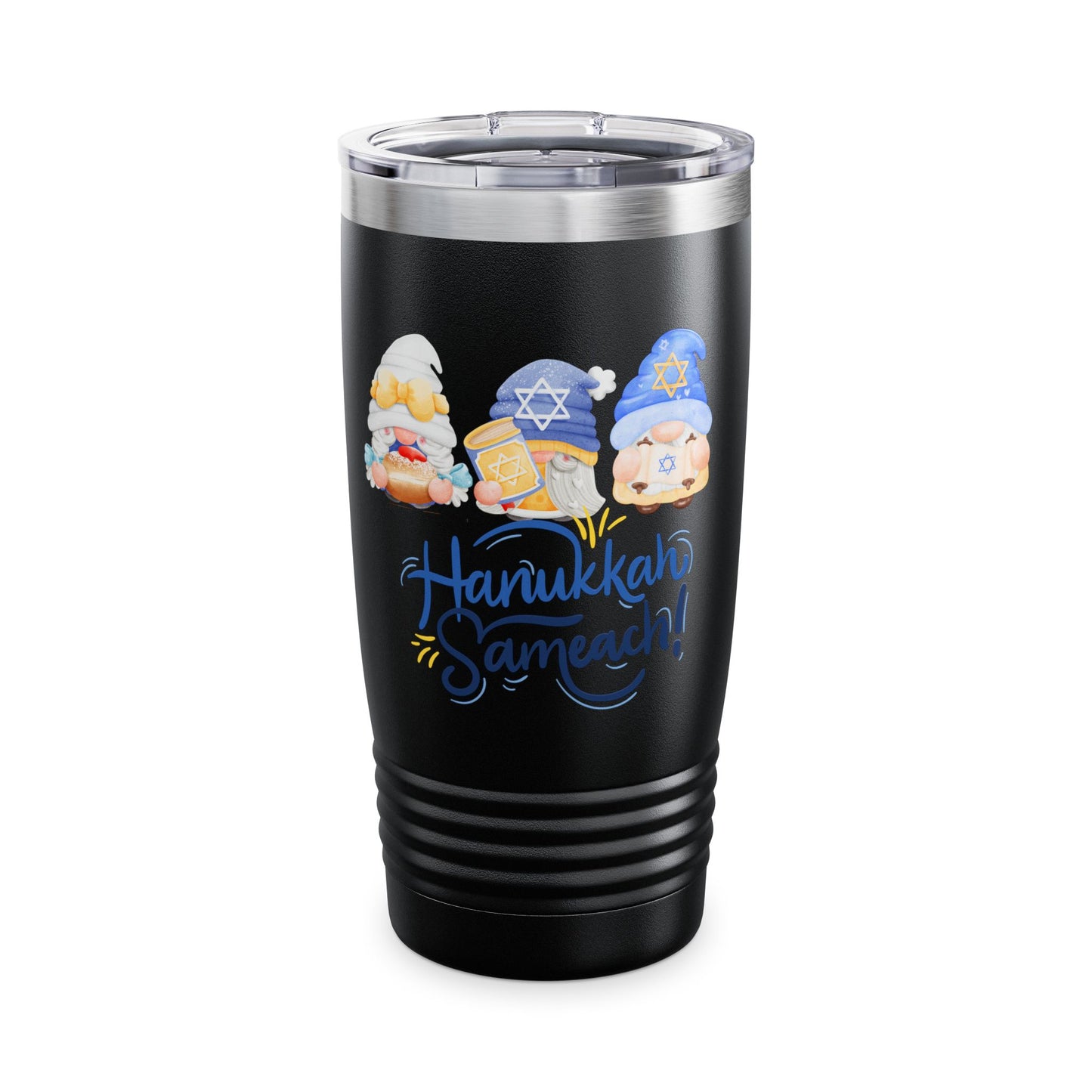 Hanukkah Gnomes Ringneck Tumbler, 20oz