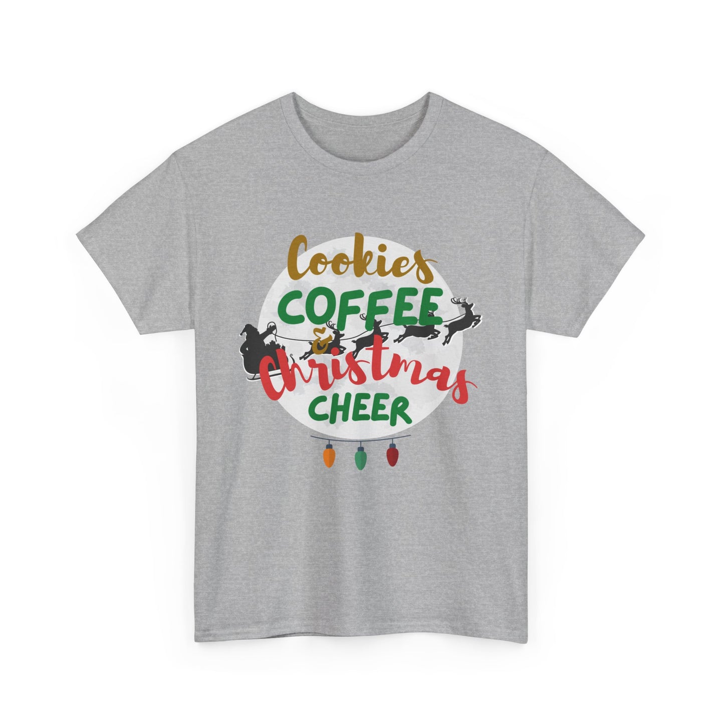 Christmas Cookies Unisex Heavy Cotton Tee