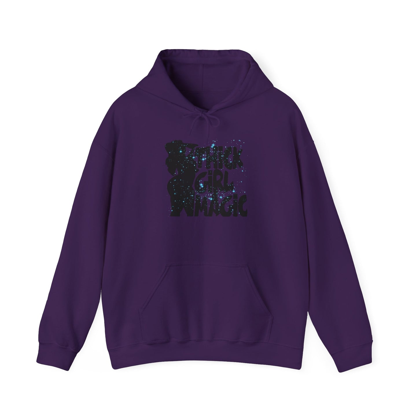 Thick Girl Magic Unisex Hooded Sweatshirt