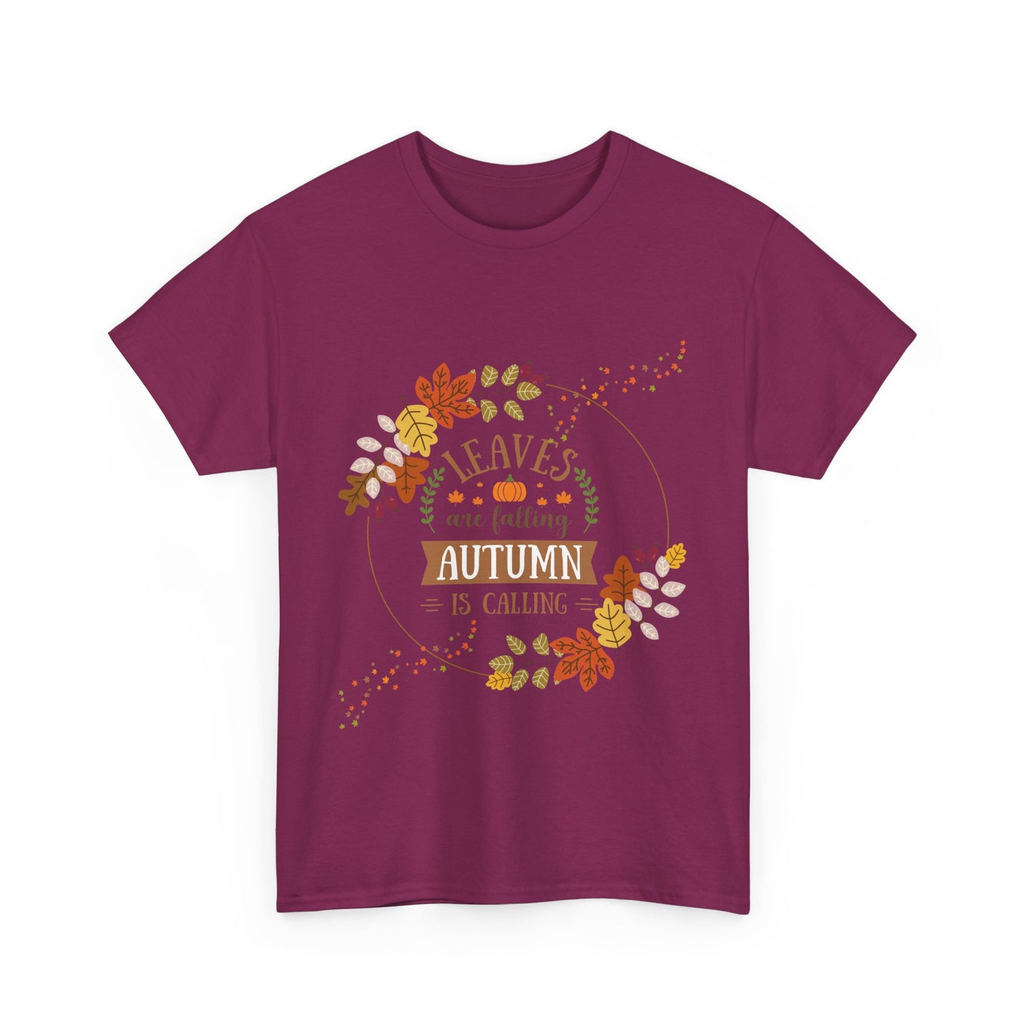 Leaves Unisex Heavy Cotton Tee