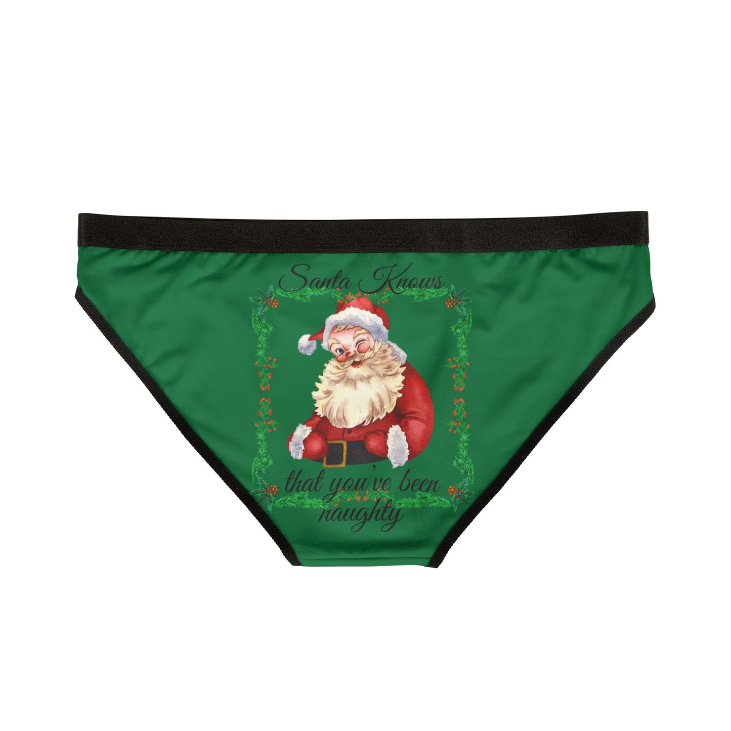 Santa Knows Women's Underwear (AOP)