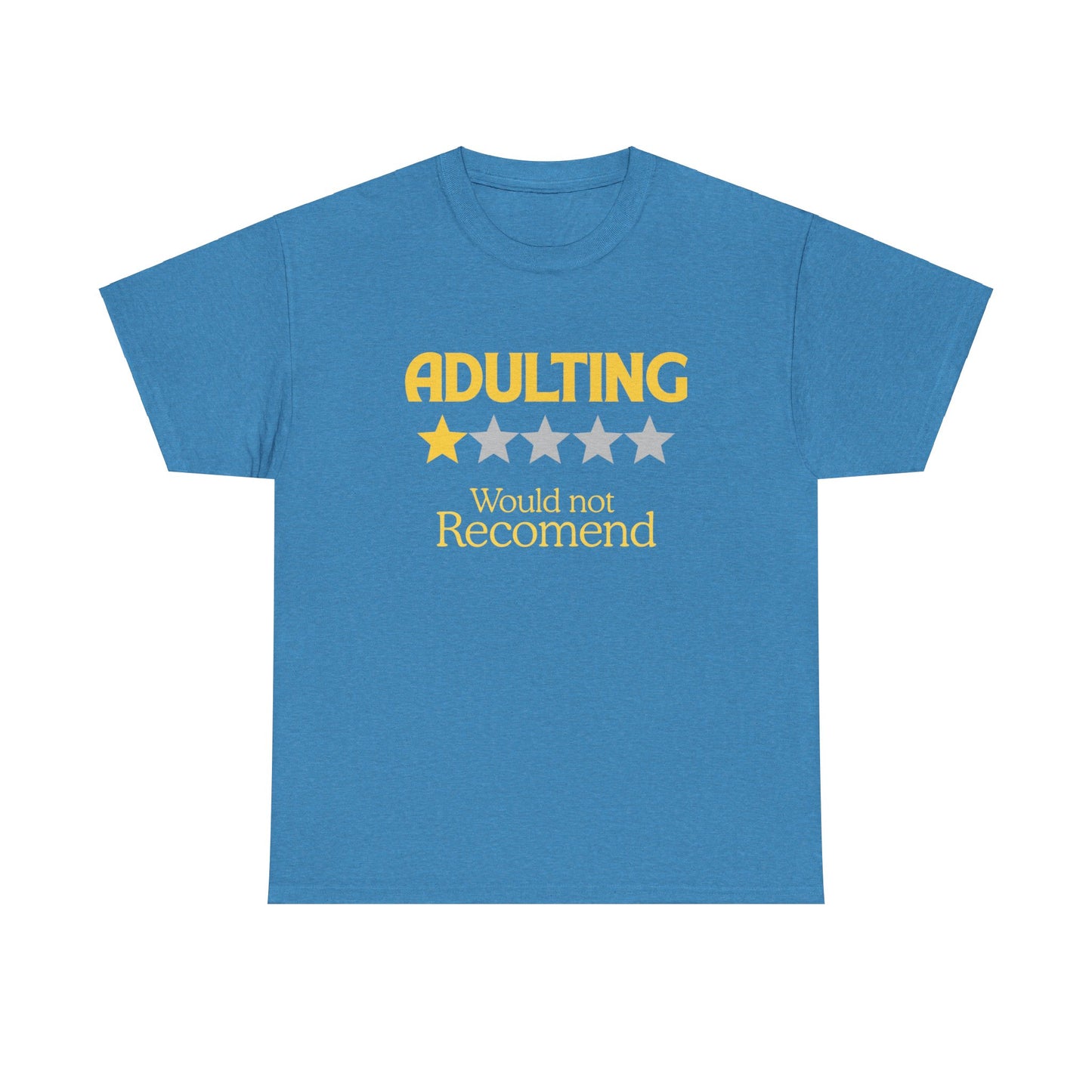 Adulting Unisex Heavy Cotton Tee