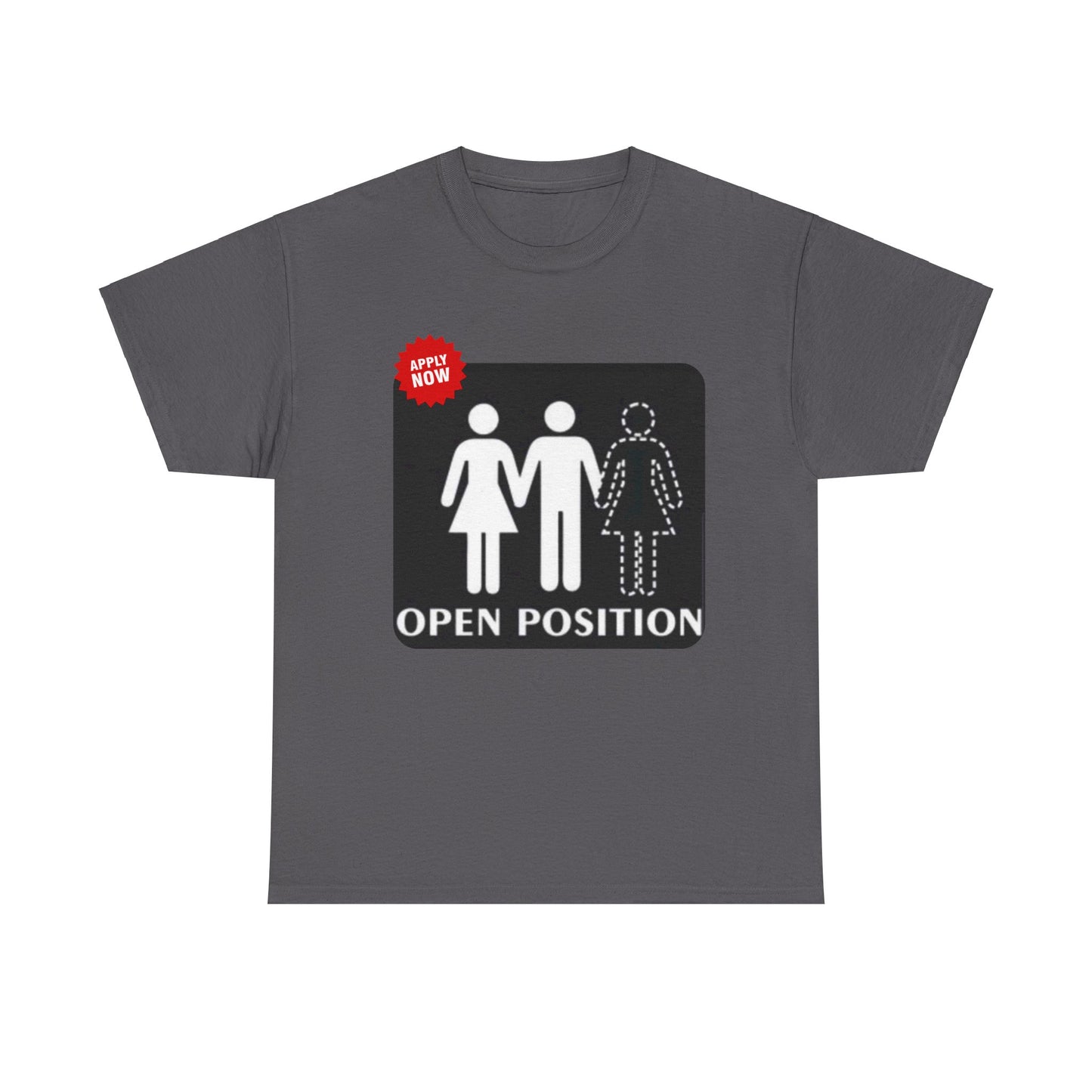 Open Position 2 Unisex Heavy Cotton Tee