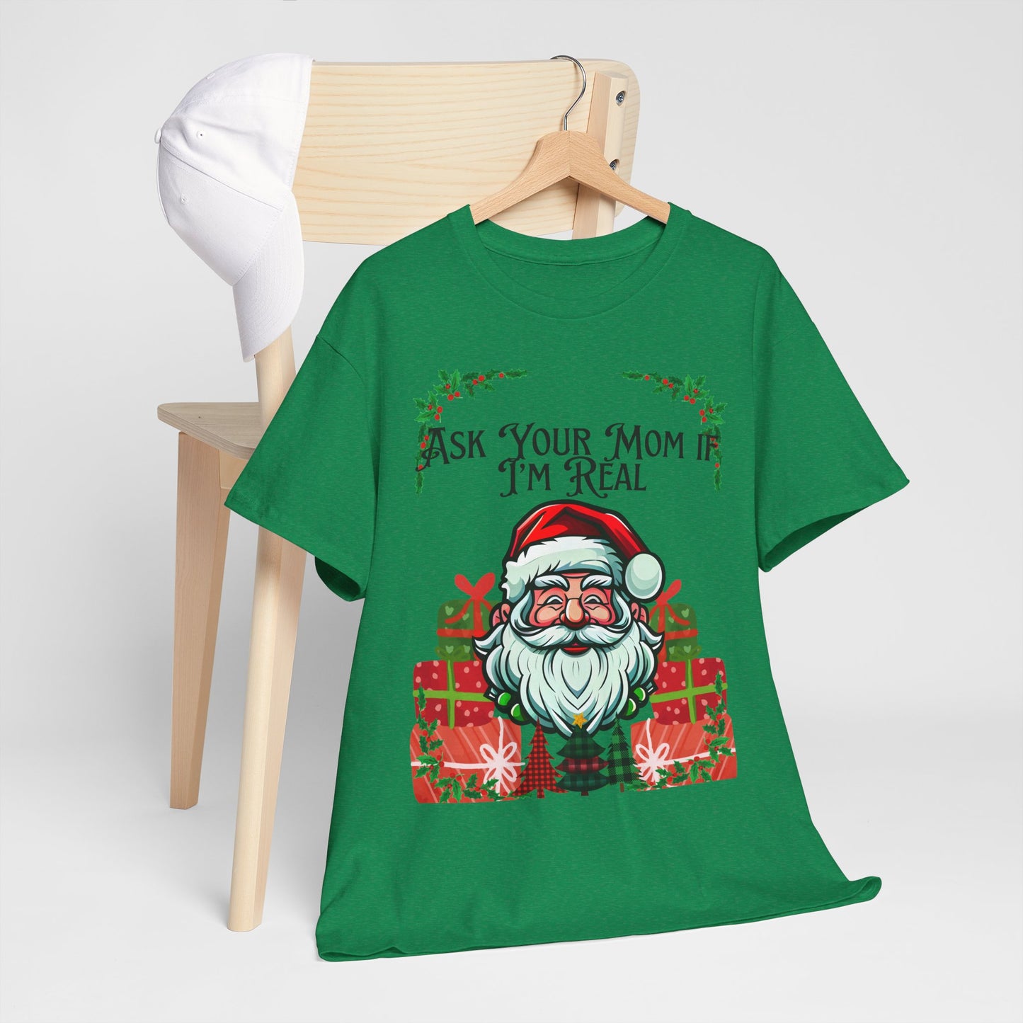 Ask your Mom Unisex Heavy Cotton Tee