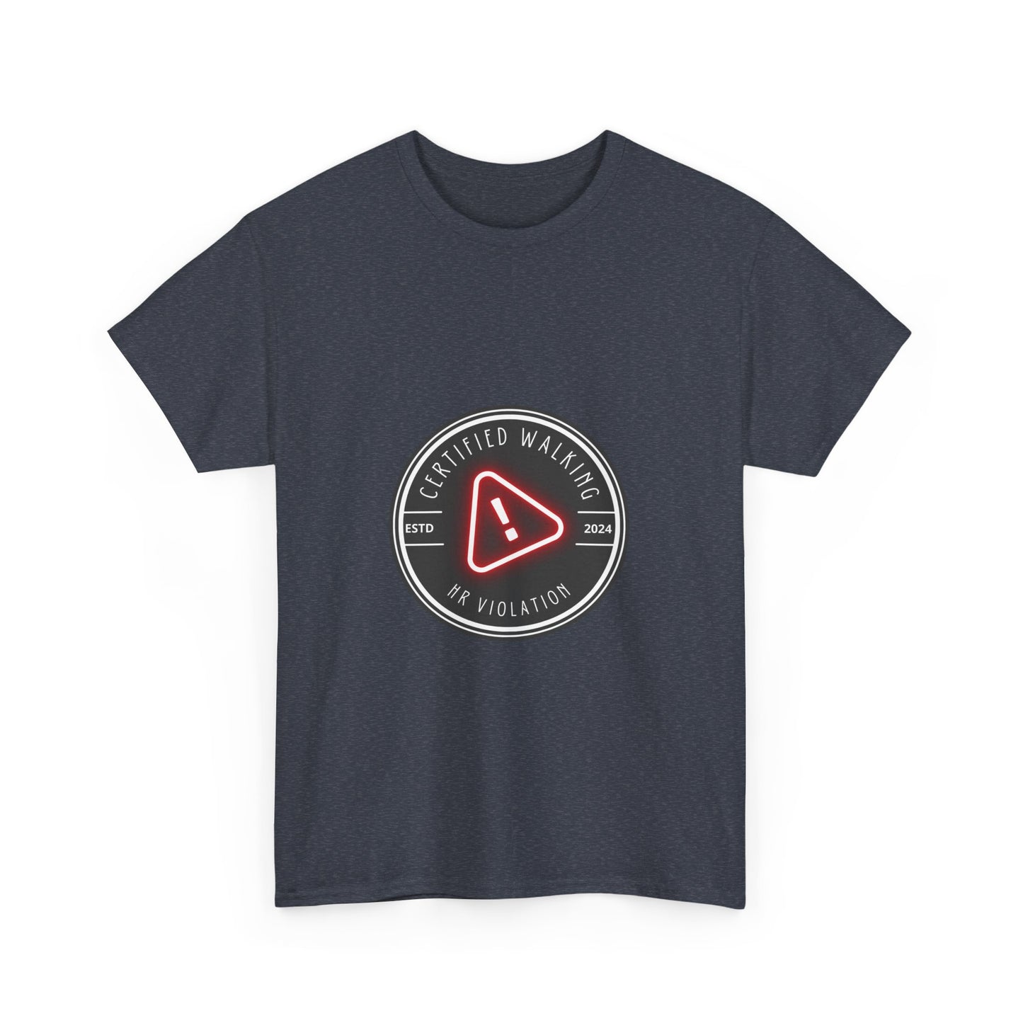 certified walking Unisex Heavy Cotton Tee