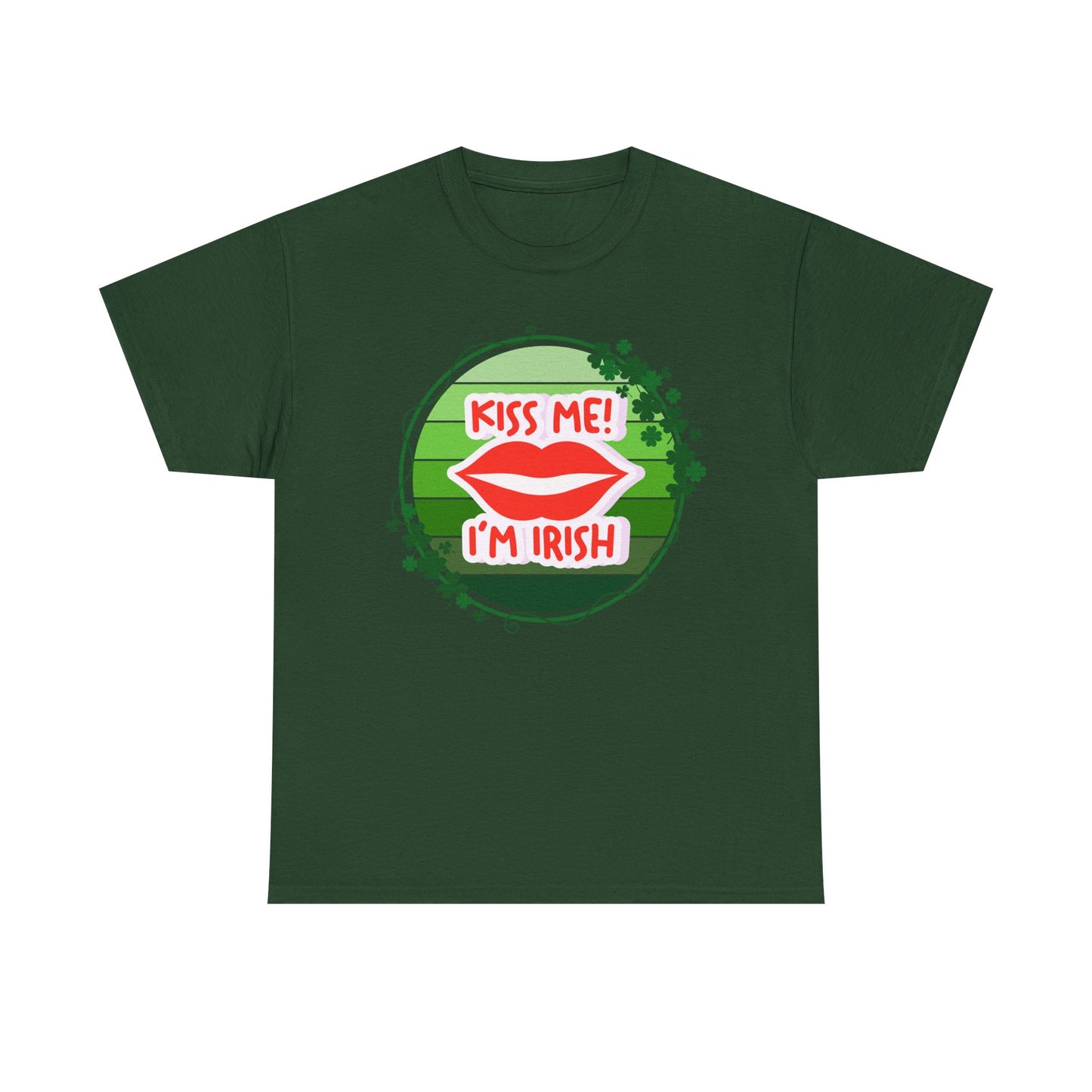 Kiss Me I'm Irish Unisex Heavy Cotton Tee