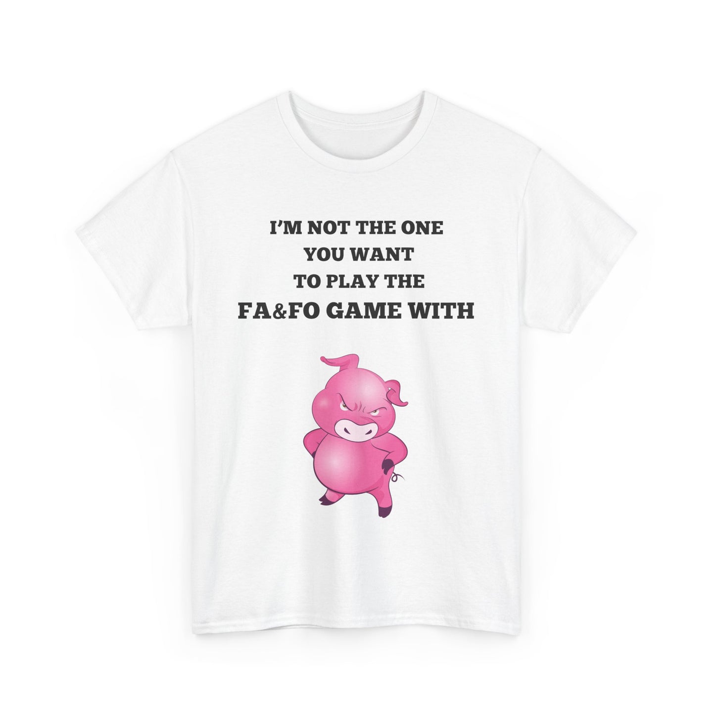 I'm Not The One To Play Unisex Heavy Cotton Tee