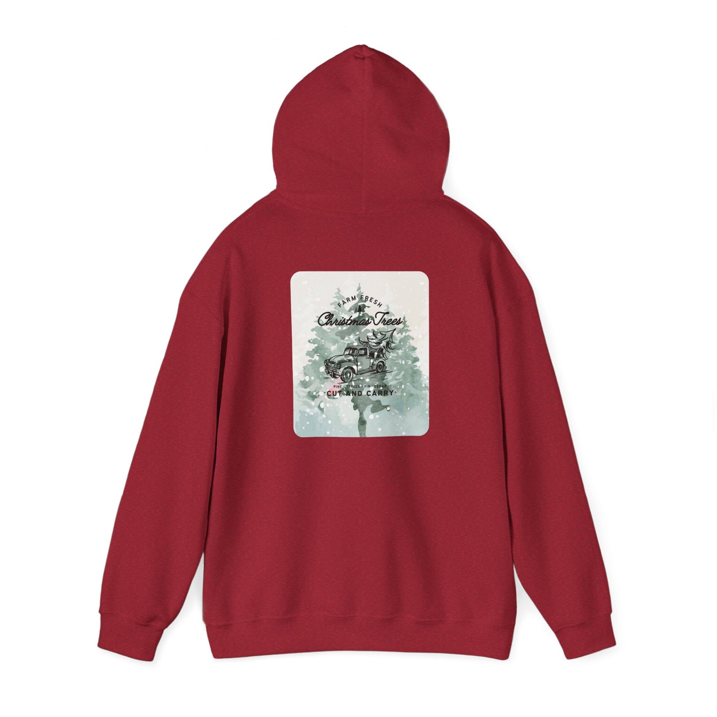 Christmas Trees Unisex Heavy Blend™ Hooded Sweatshirt