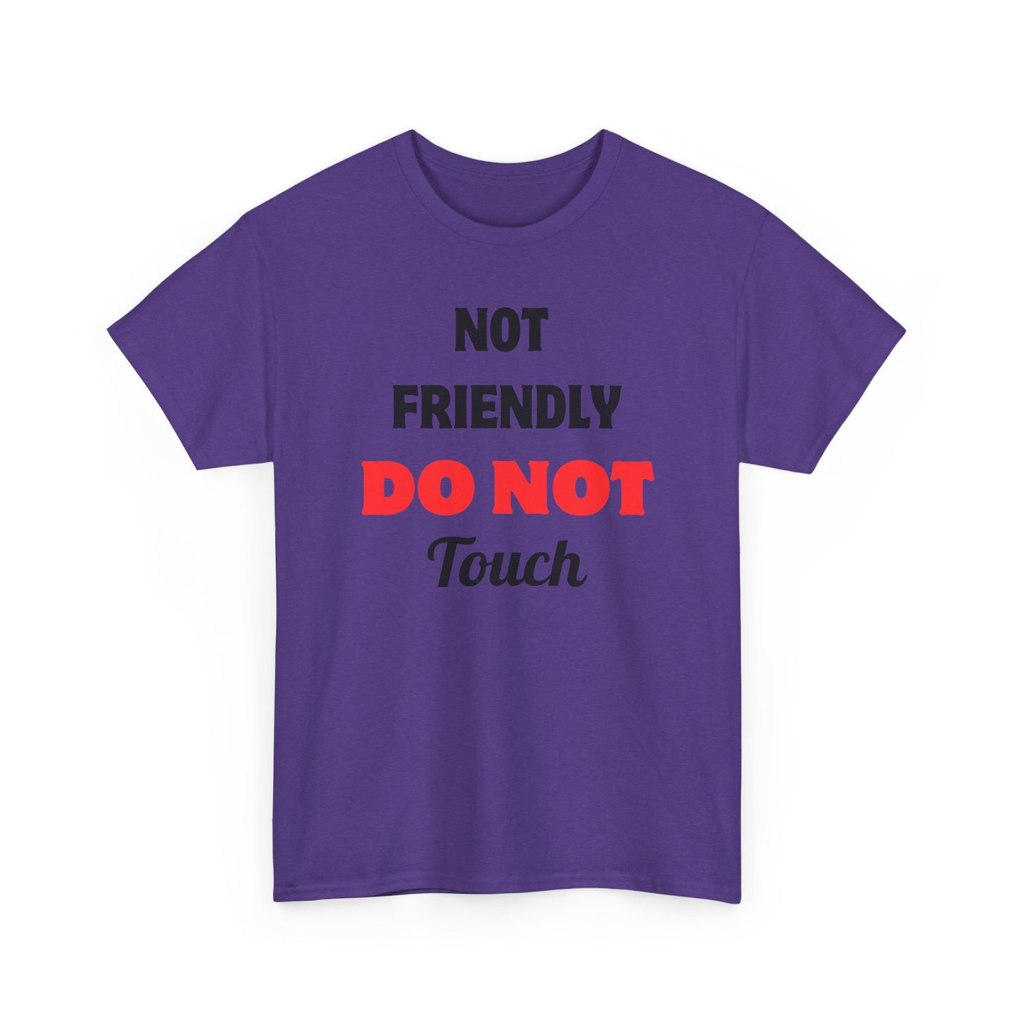 Not Friendly Heavy Cotton Tee