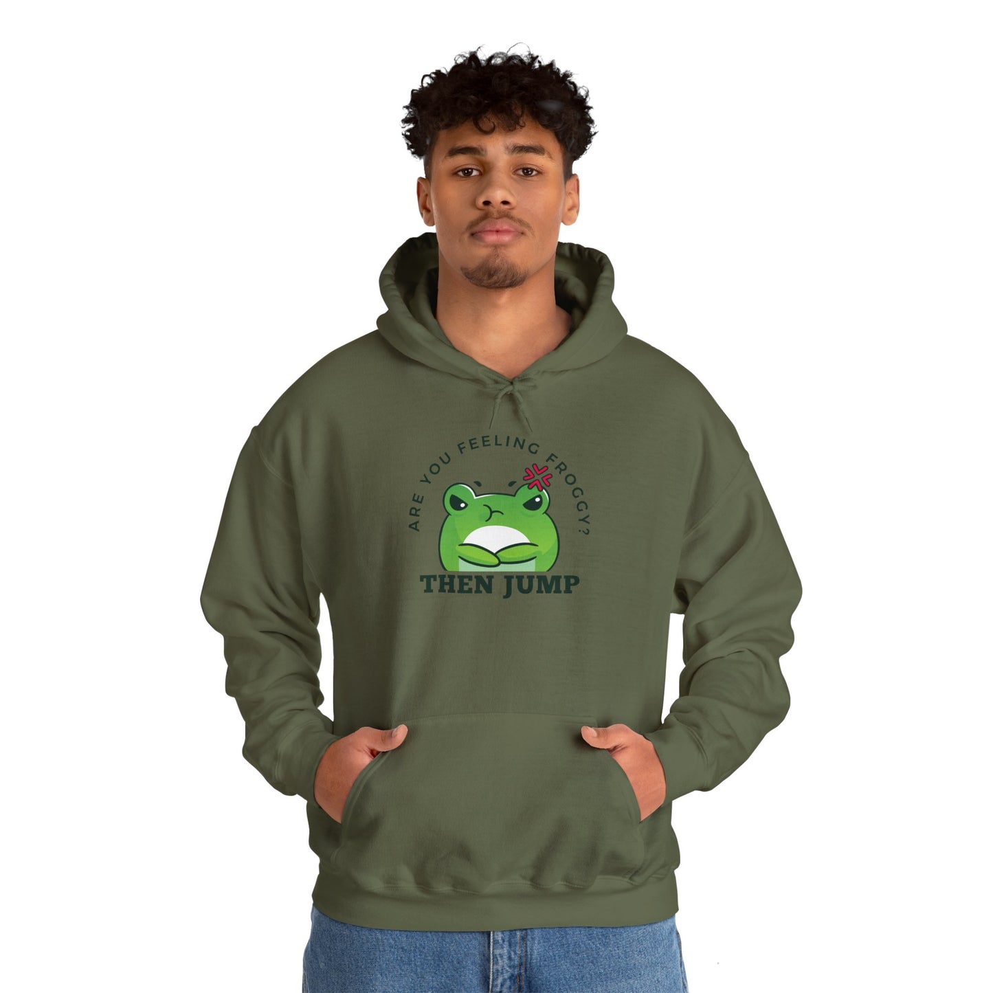 Froggy Unisex Heavy Blend™ Hooded Sweatshirt