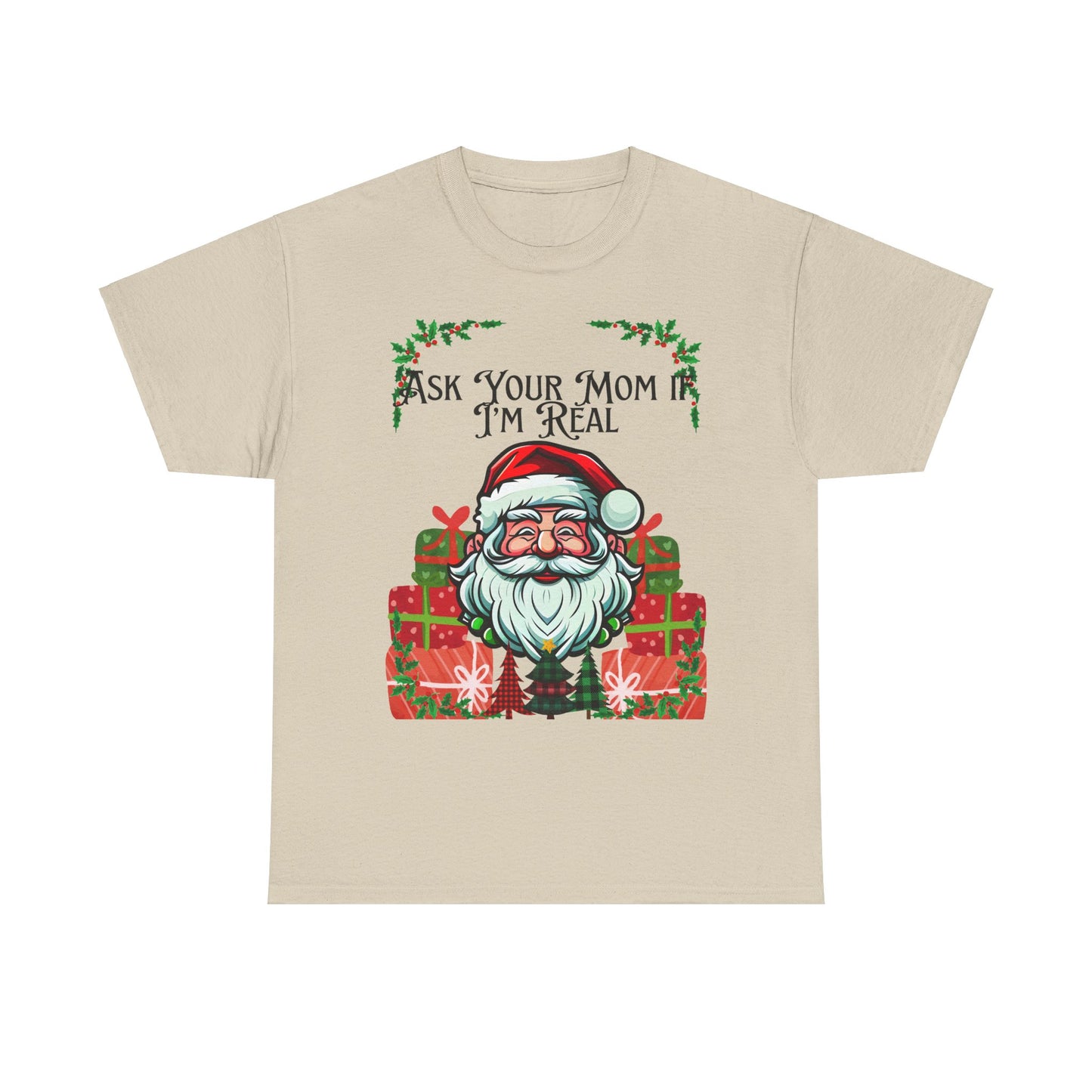 Ask your Mom Unisex Heavy Cotton Tee