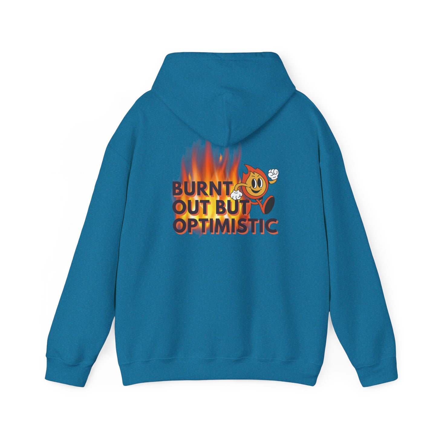 Burnt out Unisex Heavy Blend™ Hooded Sweatshirt