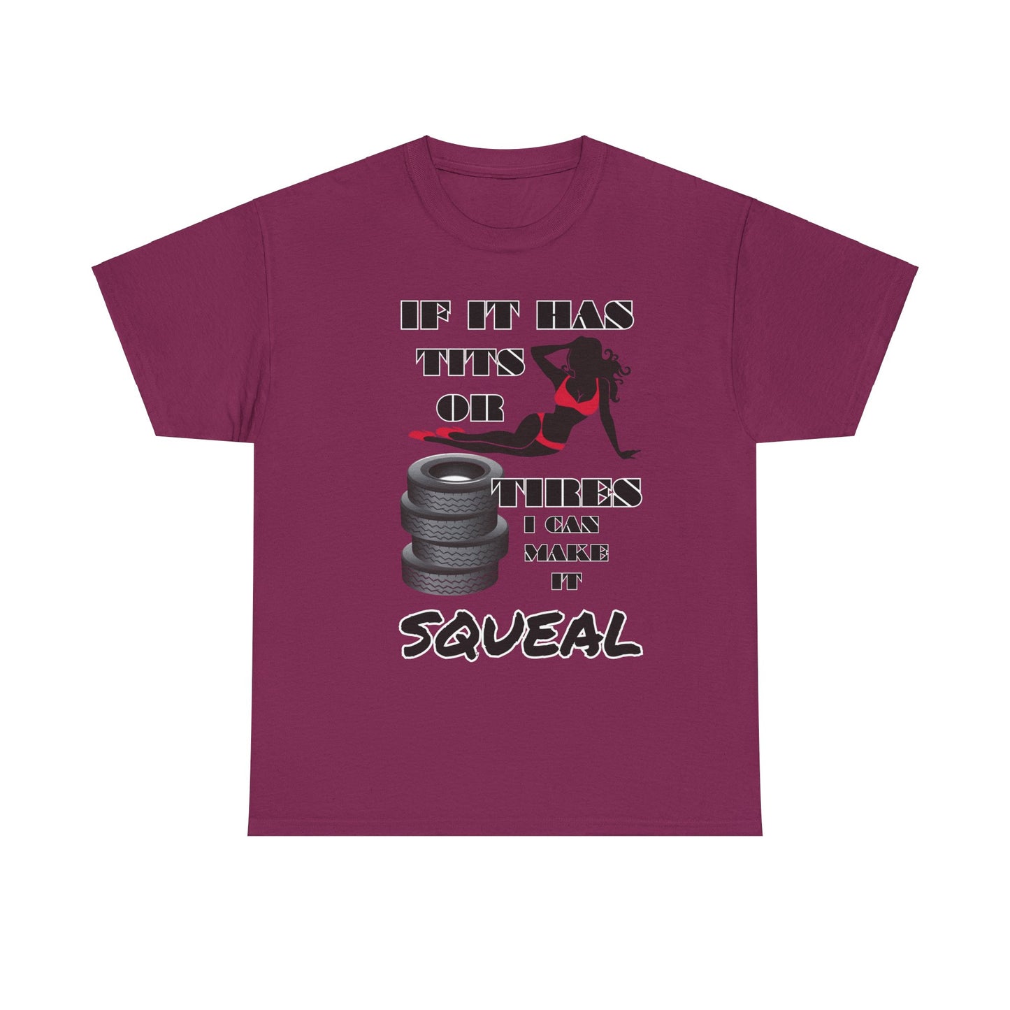 Squeal Unisex Heavy Cotton Tee