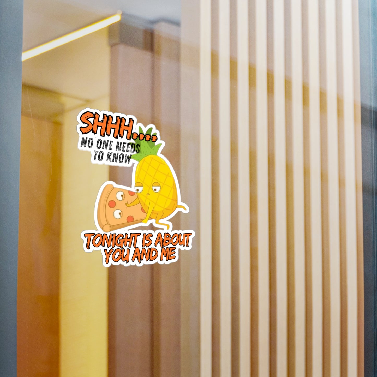 Shhh... Kiss-Cut Vinyl Decals