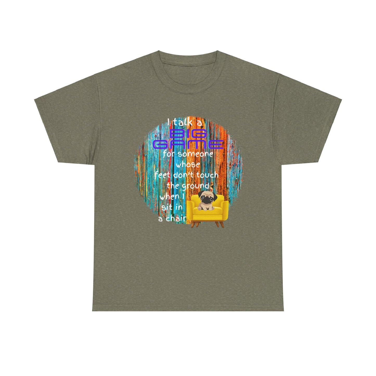 I Talk a Big Game Unisex Heavy Cotton Tee