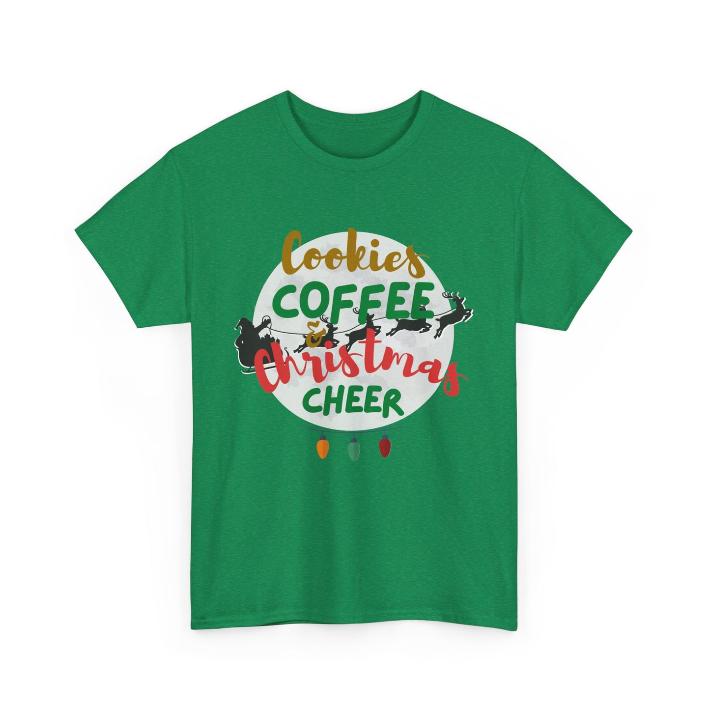 Christmas Cookies Unisex Heavy Cotton Tee
