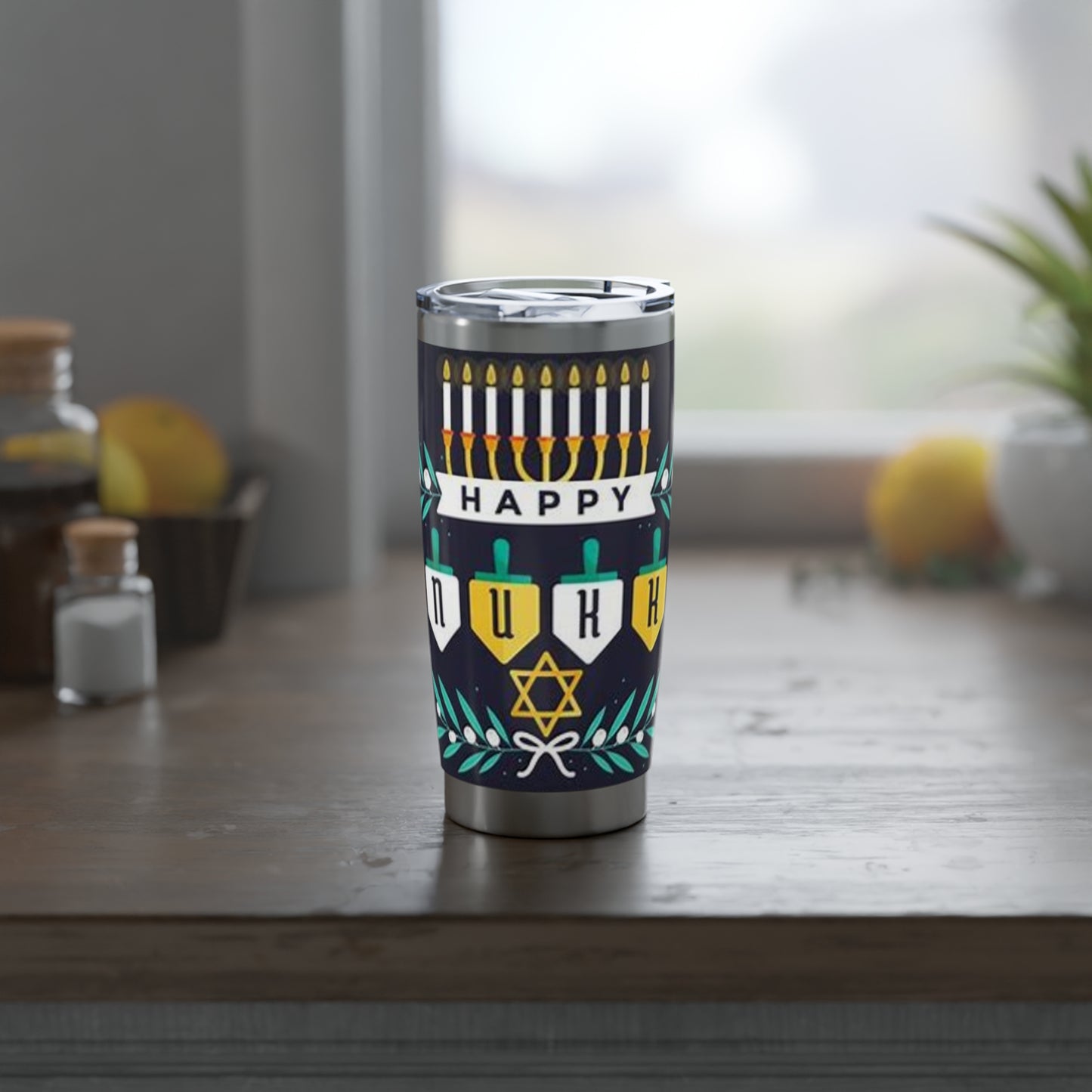 Happy Hanukkah Vagabond 20oz Tumbler